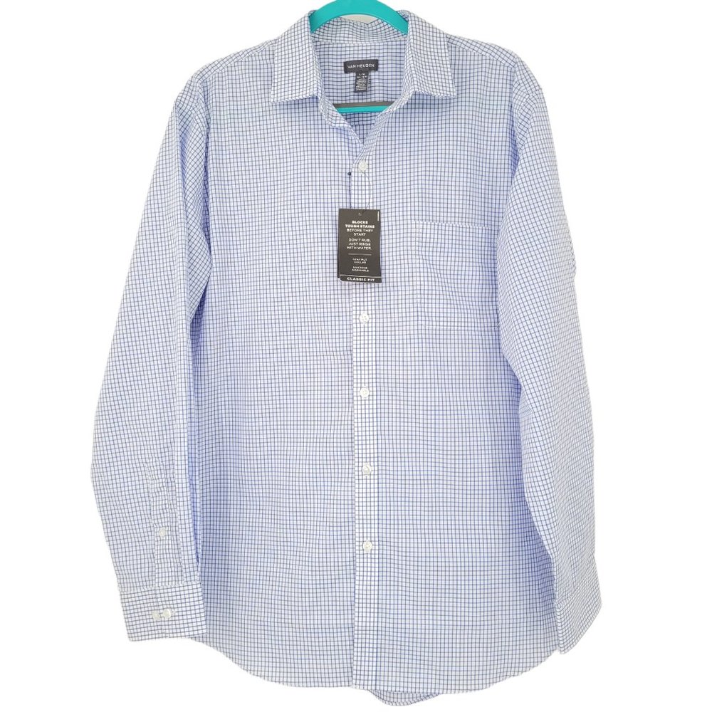 NWT Van Heusen Classic Fit Men's Shirt  Size L